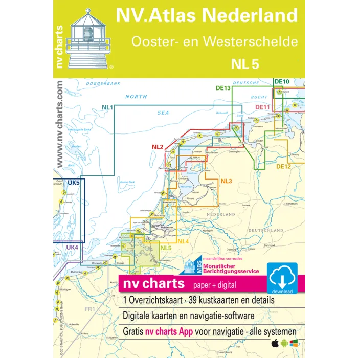 NV Atlas Nederland NL5 - Ooster- & Westerschelde